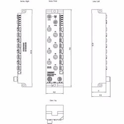 Siemens ET 200eco PN, DQ 8x24VDC/0,5A, M12-L - Vue supplémentaire 4