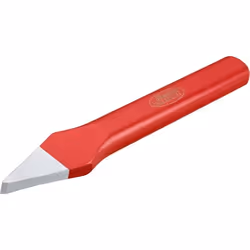 Vigor V1222, Burin, Burin plat, Acier, Plastique, 150 mm, 6 mm