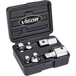 Set d'adaptateurs de douille Vigor V1293 Propulseur 1/4 (6.3 mm), 3/8 (10 mm), 1/2 (12.5 mm), 3/4 (20 mm)