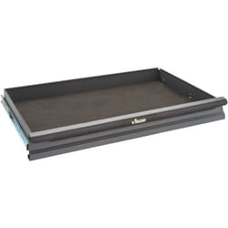 Tiroir ∙ plat ∙ 569 x 398 x 75 mm ∙ pour séries l ∙ V1901 ∙ V1902 ∙ établi V4813 ∙ V1905 ∙ l x l x h : 589 mm x 398 mm x 75 mm