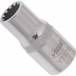 Vigor V1979, Prise, 1/4", Métrique, 1 tête(s), 6 mm, 25 mm