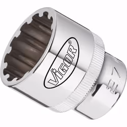 Vigor V1983, Prise, 1/4", Métrique, 1 tête(s), 10 mm, 25 mm