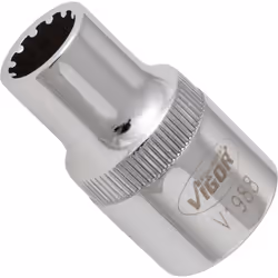 Vigor V1988, Prise, 1/2", Métrique, 1 tête(s), 10 mm, 38,1 mm