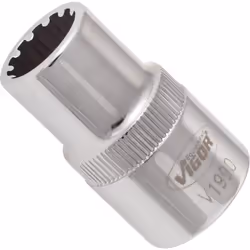 Vigor V1990, Prise, 1/2", Métrique, 1 tête(s), 12 mm, 38,1 mm