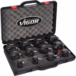 Vigor - Kit de compression du système turbo ∙ pour véhicule automobile ∙ V4304 ∙ 13 pièces ∙ Nombre d'outils : 13