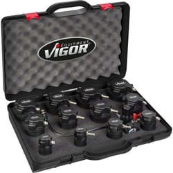 Vigor - Kit de compression du système turbo ∙ pour véhicule automobile ∙ V4304 ∙ 13 pièces ∙ Nombre d'outils : 13