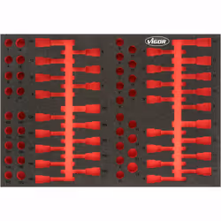 Vigor V4752, Ensemble de diviseurs, Noir, Rouge, mousse, Vigor V4753