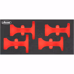Vigor V4915-L, Ensemble de diviseurs, Noir, Rouge, Vigor V4915, 188 mm, 393 mm, 35 mm