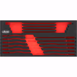 Vigor V4987-L, Ensemble de diviseurs, Noir, Rouge, mousse, Vigor V4987, 188 mm, 393 mm
