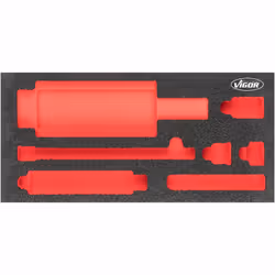 Vigor V5058-L, Ensemble de diviseurs, Noir, Rouge, mousse, Vigor V5064, 188 mm, 393 mm