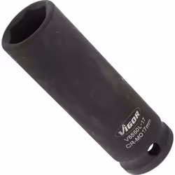 Vigor V5550L-17, Prise, 1/2", Métrique, 1 tête(s), 17 mm, Mat