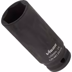 Vigor V5550L-24, Prise, 1/2", Métrique, 1 tête(s), 24 mm, Mat