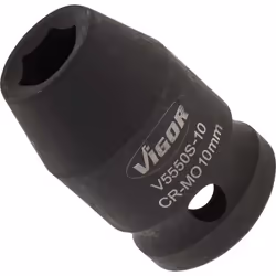 Vigor V5550S-10, Prise, 1/2", Métrique, 1 tête(s), 10 mm, Mat