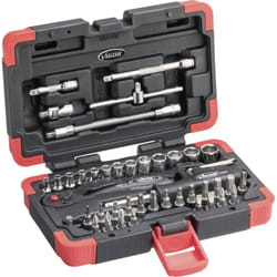 Vigor - Jeu de clés à douille métrique 1/4 (6.3 mm) 46 pièces V2414