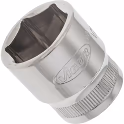 Vigor V2265, Douille à choc, Argent, 1 tête(s), 3/8", Métrique/empirique, 10 mm