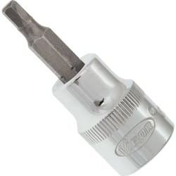 Vigor - Douille mâle à 6 pans intérieurs ∙ V2284N ∙ Carré creux 3/8 pouce (10 mm) ∙ Profil à 6 pans intérieurs ∙ Taille 4 mm