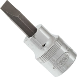 Douille mâle pour profil à fente ∙ V2287N ∙ Carré creux 3/8 pouce (10 mm) ∙ Profil à fente ∙ Taille 1 x 7 mm