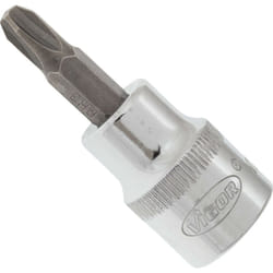 Douille mâle Pozidriv ∙ V2291N ∙ Carré creux 3/8 pouce (10 mm) ∙ Profil Pozidriv pz ∙ Taille PZ1
