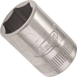 Vigor - Douille à 6 pans ∙ V2424N ∙ Carré creux 1/4 pouce (6,3 mm) ∙ Profil à 6 pans extérieurs ∙ Taille 12 mm