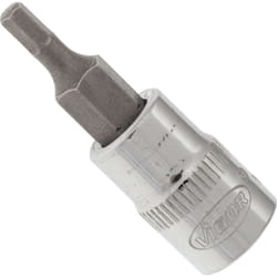 Douille mâle à 6 pans intérieurs ∙ V2430N ∙ Carré creux 1/4 pouce (6,3 mm) ∙ Profil à 6 pans intérieurs ∙ Taille 3 mm