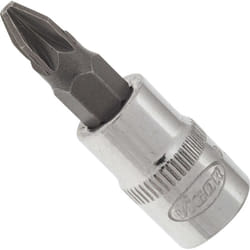 Douille mâle Pozidriv ∙ V2440N ∙ Carré creux 1/4 pouce (6,3 mm) ∙ Profil Pozidriv pz ∙ Taille PZ2
