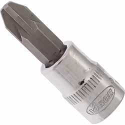 Entraînement : Carré creux 1/4 pouce (6,3 mm) Sortie : Profil Pozidriv PZ Taille: ∙ PZ3 Dimensions: 38 mm Utilisation manuell ...