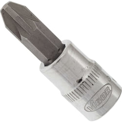 Douille mâle Pozidriv ∙ V2441N ∙ Carré creux 1/4 pouce (6,3 mm) ∙ Profil Pozidriv pz ∙ Taille PZ3