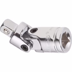 Entraînement : Carré creux 1/4 pouce (6,3 mm) Sortie : Carré massif 1/4 pouce (6,3 mm) Dimensions: 40 mm Utilisation manuelle ...