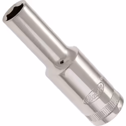 Entraînement : Carré creux 1/2 pouce (12,5 mm) Sortie : Profil à 6 pans extérieurs Taille: 10 mm Dimensions: 77 mm Utilisatio ...