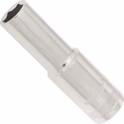 Entraînement : Carré creux 1/2 pouce (12,5 mm) Sortie : Profil à 6 pans extérieurs Taille: 12 mm Dimensions: 77 mm Utilisatio ...