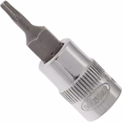 Entraînement : Carré creux 1/4 pouce (6,3 mm) Sortie : Profil TORX® intérieur Taille: ∙ T9 Dimensions: 38 mm Utilisation manu ...