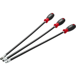 Jeu de tournevis ∙ extra-long ∙ flexible ∙ V5485N ∙ Hexagone massif 1/4 pouce (6,3 mm), Carré creux 1/4 pouce (6,3 mm) ∙ Profil à 6 pans extérieurs,