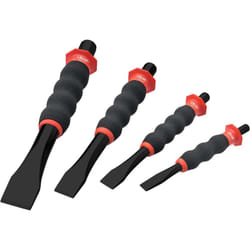 Vigor - Jeu de burins plats ∙ V6220/4 ∙ 4 pièces ∙ Nombre d'outils : 4
