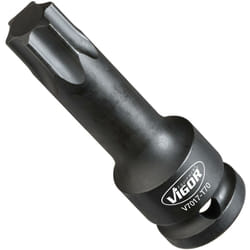 Douille mâle à chocs t ∙ V7017-T70 ∙ Carré creux 1/2 pouce (12,5 mm) ∙ Profil torx® intérieur ∙ Taille T70