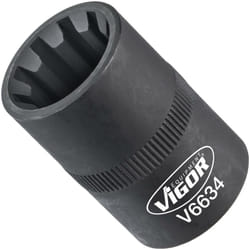 Douille ∙ V6634 ∙ Carré creux 1/2 pouce (12,5 mm) ∙ Profil à rainures ∙ Taille 20 mm