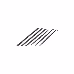 Différentes formes de levier et pointes assurent de nombreuses possibilités d'utilisation. Idéal pour le changement de batter ...