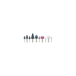 V6906 V5672 V5673 kit de ponçage pour ponceuse 3-6 mm de diamètre V6906-10 noir/rouge - Vigor