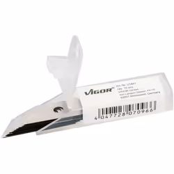 Utilisable deux fois grâce à sa forme trapézoïdale Pour le couteau universel V7099-S Contenu : 10 pièces Utilisation V7099-S  ...
