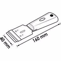 Vigor V1368N lame de raclage Acier - Vue supplémentaire 2