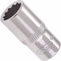 Vigor V7514-8, Prise, 1/4", Métrique, 1 tête(s), 8 mm, 25 mm