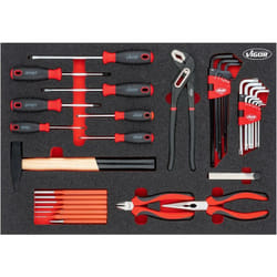 Jeu de tournevis ∙ pinces ∙ V5111N ∙ 37 pièces ∙ Nombre d'outils : 37