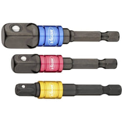 Vigor - V7603/3 Set d'adaptateurs de douille Propulseur 1/4 (6.3 mm) 1 set