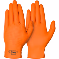Taille 8 (M) Protègent les mains de l'huile, de la graisse, des produits chimiques et de la saleté La structure de surface of ...