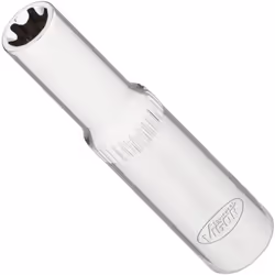 Entraînement : Carré creux 1/4 pouce (6,3 mm) Sortie : Profil TORX® extérieur Taille: ∙ E8 Dimensions: 50 mm Dimensions 50 mm ...