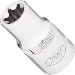 Entraînement : Carré creux 1/2 pouce (12,5 mm) Sortie : Profil TORX® extérieur Taille: ∙ E14 Dimensions: 38 mm Dimensions 38  ...