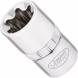 Entraînement : Carré creux 1/2 pouce (12,5 mm) Sortie : Profil TORX® extérieur Taille: ∙ E20 Dimensions: 38 mm Dimensions 38  ...