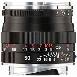 Carl Zeiss Planar T* 2/50 ZM MILC Noir