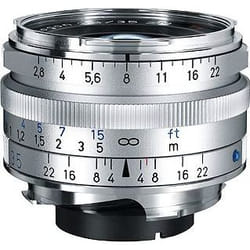 Carl Zeiss C Biogon T* 2.8/35 ZM SLR Objectif large Argent