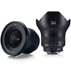 Carl Zeiss Milvus 2.8/15 mm ZF.2 SLR Objectif super large Noir