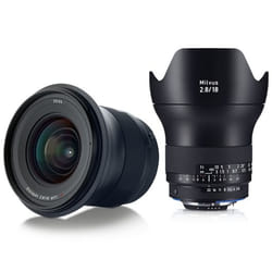 Carl Zeiss Milvus 2.8/18 mm ZF.2 SLR Objectif super large Noir